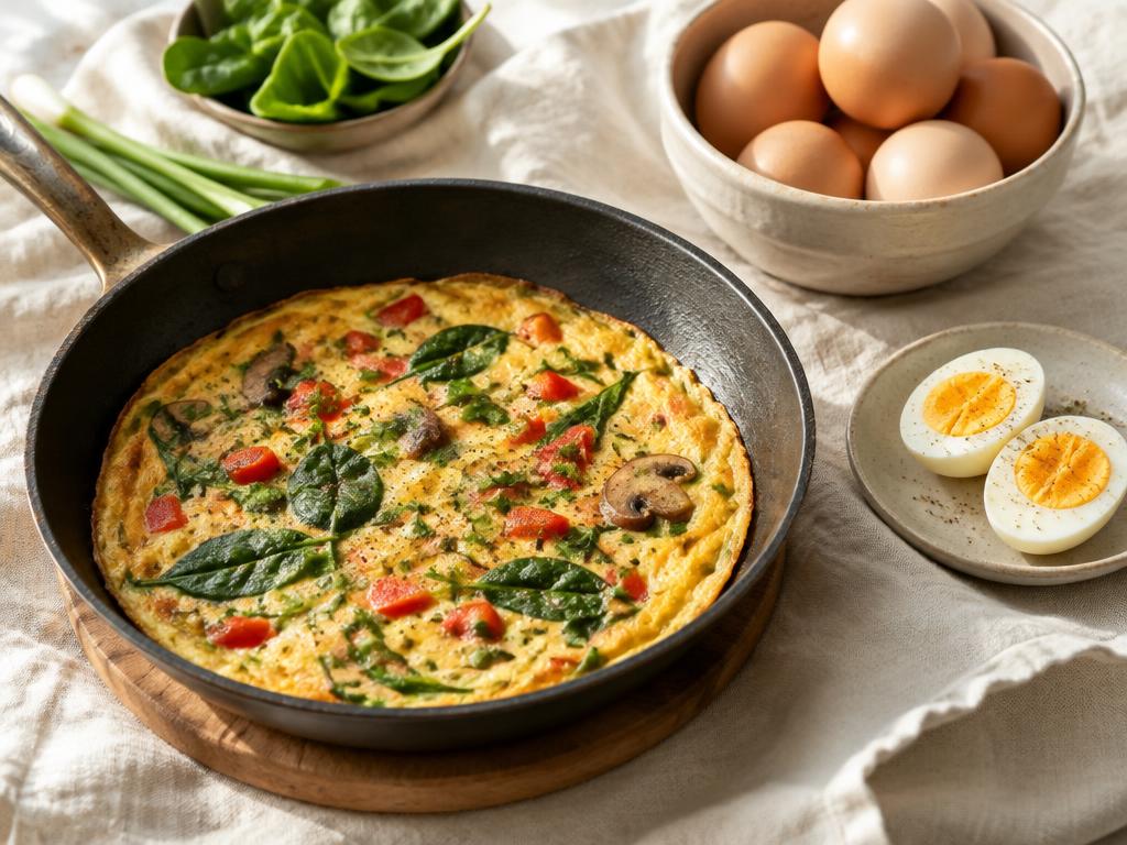 Capa ilustrativa: Receitas com ovos